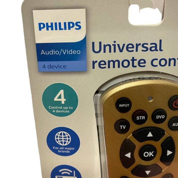 NEW Phillips Universal Remote Control Sound Bar Streaming Player Audio/Video - Picture 2 of 2